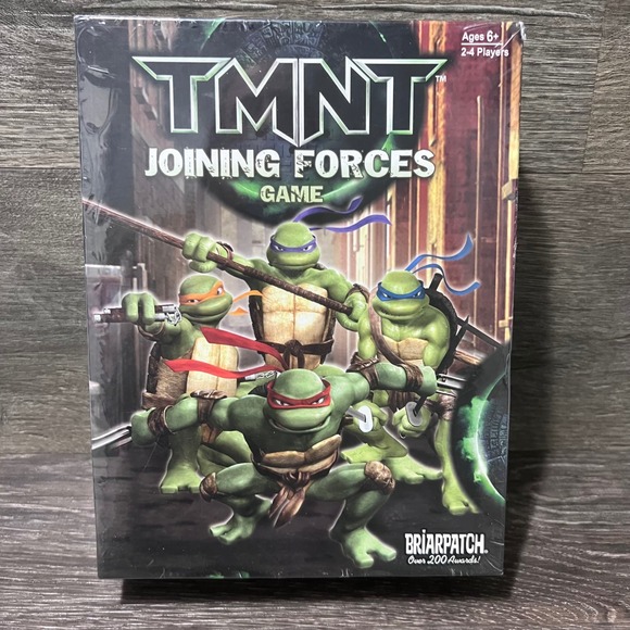 TMNT Teenage Mutant Ninja Turtles Joining Forces Game Briarpatch Ages 6+ New - Picture 3 of 12